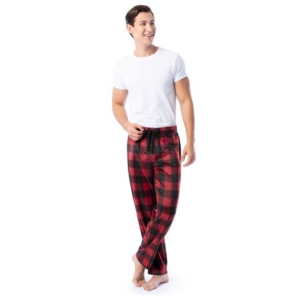 Men’s Fruit of The Loom Comfy Cozy Lounge Fleece Pajama Pants 2-Pack Size M - Picture 9 of 16